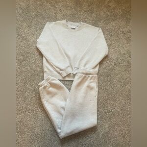 Aritzia Sweatfleece Lounge Set